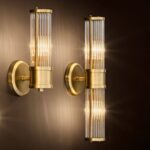 Elegant Golden Designer Wall Light