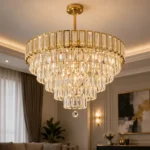 Modern Crystal Chandelier – Elegant Ceiling Light