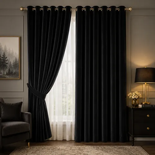 elegant-velvet-blackout-curtain Elegant Velvet Blackout Curtain - Image 1