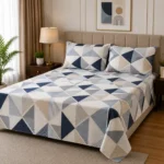 Luxury Geometric Bedsheet Set