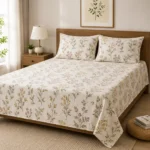 Premium Cotton Printed Bedsheet