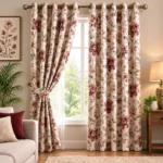 Premium Floral Pattern Curtain